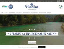 Tablet Screenshot of mlekarna-planika.si